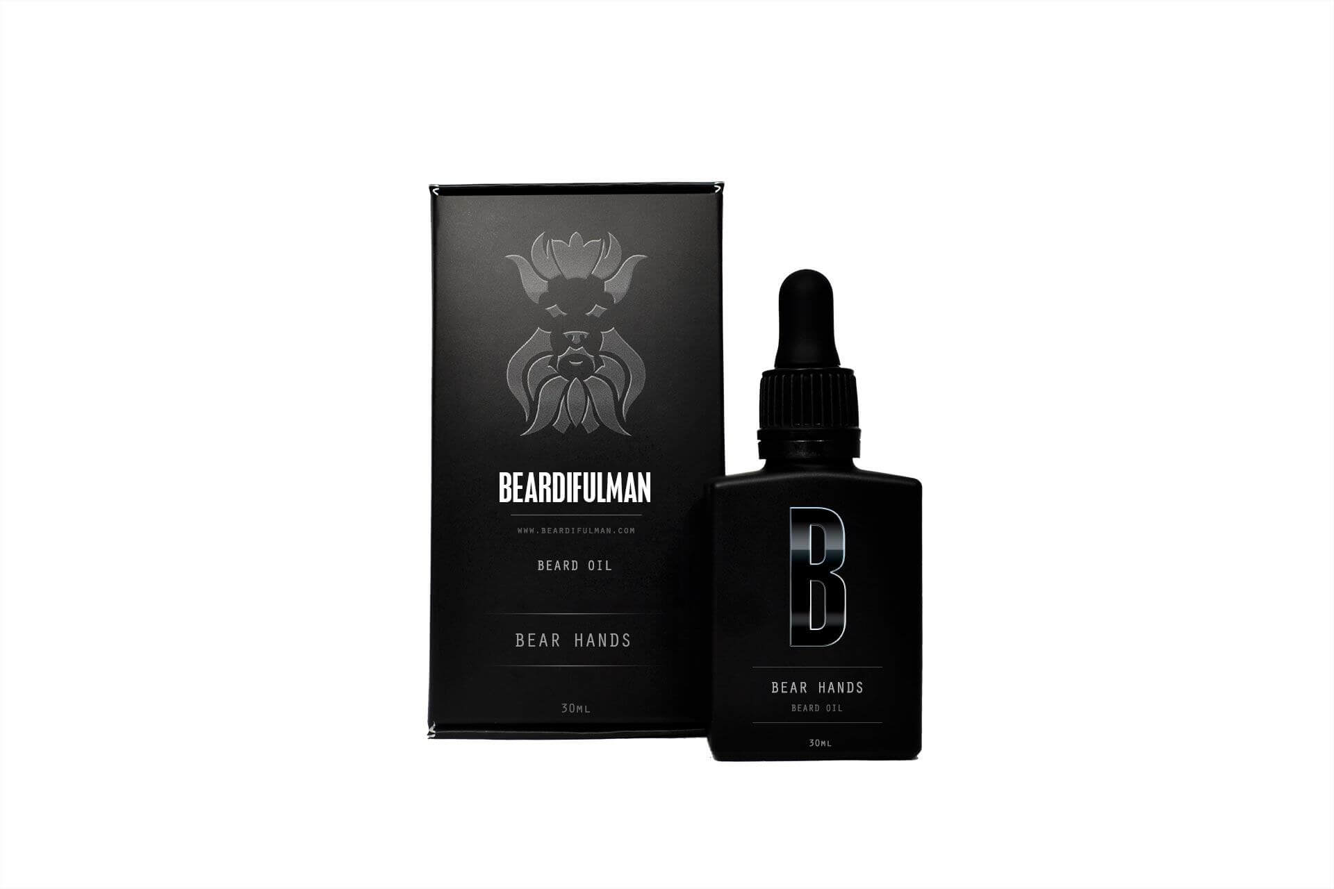 Bear Hands Beard Oil - Premium beard care oil from Beardifulman