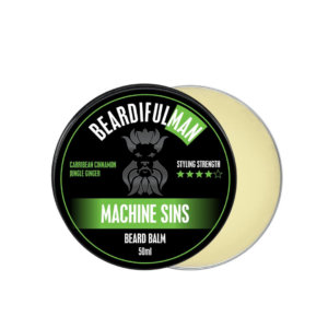 Machine Sins premium quality beard balm from Beardifulman
