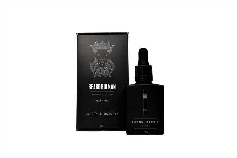 Infernal Bargain Beard Oil - Premium beard care oil from Beardifulman