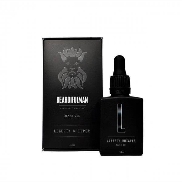 Liberty Whisper Beard Oil - Premium beard care oil from Beardifulman
